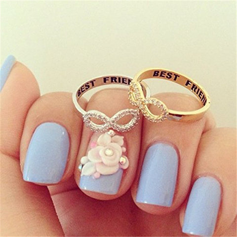 Best Friends Infinity Rings