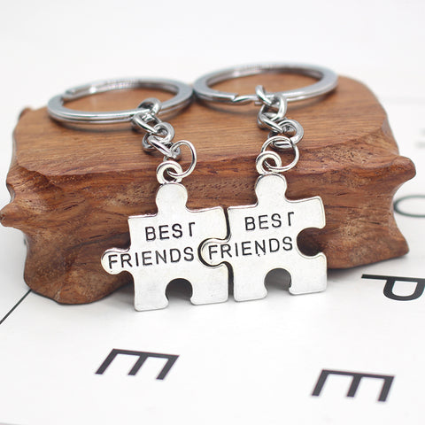 Puzzle Best Friend Keychains