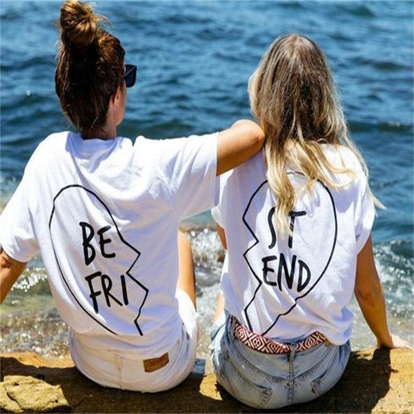 Summer Best Friends Printed T Shirt