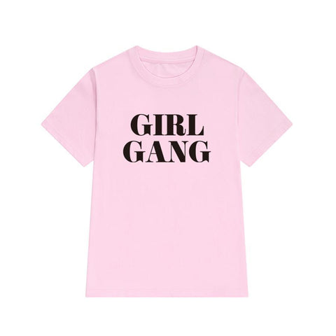 Girl Gang Printed T Shirt