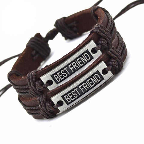 Best Friend Leather Bracelets