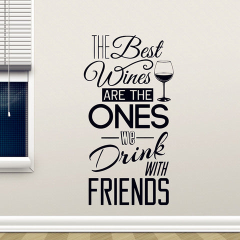 Friends Kitchen Quotes Wall Decal