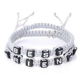 Best Friends Weave String Chain Bracelet Set