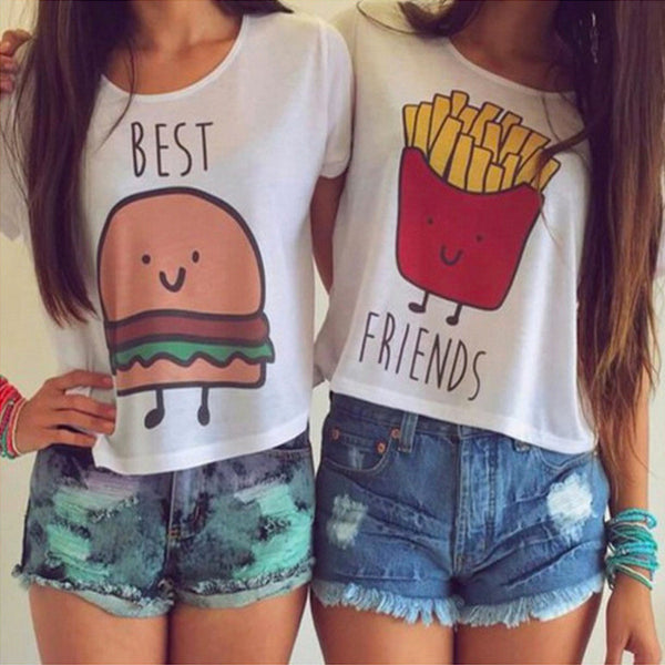 Best Friends Crop Top