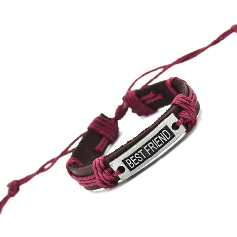 Best Friend Leather Bracelets