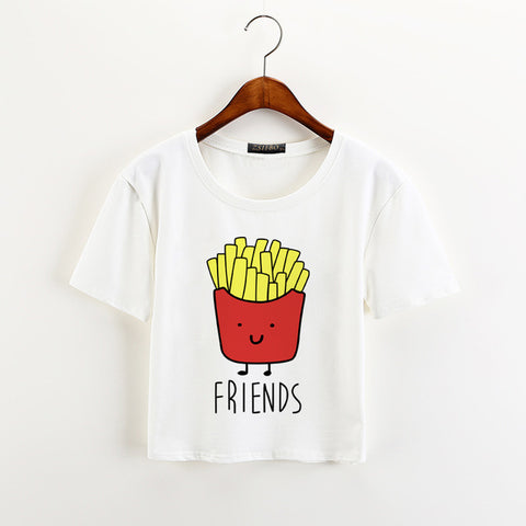 Best Friends Crop Top